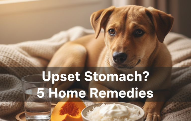 डॉग का पेट खराब? 5 घरेलू नुस्खे और सही डाइट