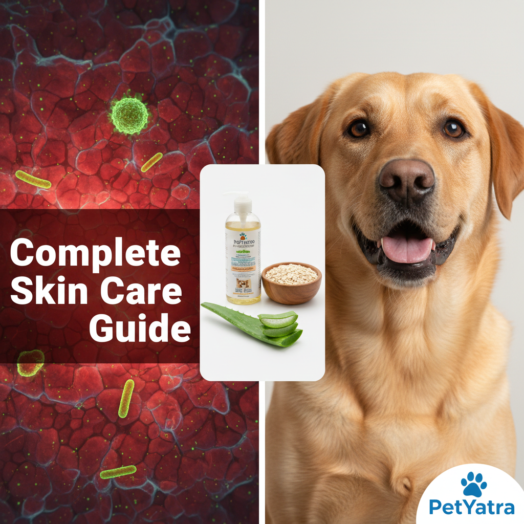 डॉग्स में स्किन इन्फेक्शन (Dog skin infection treatment Hindi)